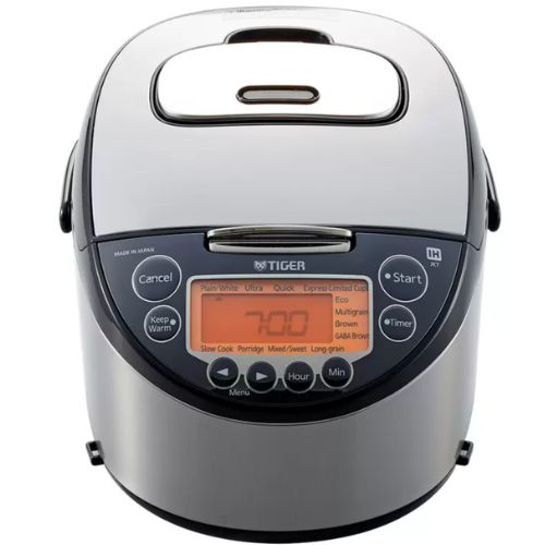 Tiger JKT-D18A Multifunctional Induction Heating Rice Cooker 1.8L - Silver Black
