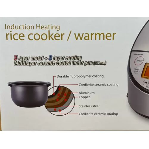 Tiger JKTS10A MultiFunctional Induction Heating Rice Cooker 5.5 Cups