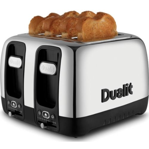 Toaster 4-Slice Dualit Domus Extra Wide Toasting Slots and High Lift