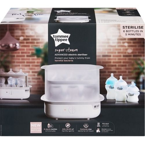 Tommee Tippee Electric Steam Steriliser for Baby Feeding Bottles and Accessories