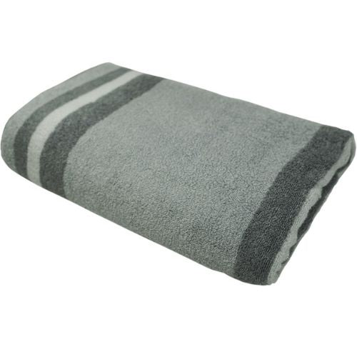 Trident Tru Melange Bath Towel 100% Cotton Soft & Ultra-Absorbent Towels - Grey