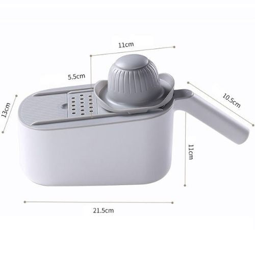Vegetable Chopper Spiralizer Onion Dicer Mandoline Slicer Food Cutter and Grater