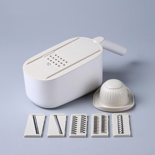 Vegetable Chopper Spiralizer Onion Dicer Mandoline Slicer Food Cutter and Grater