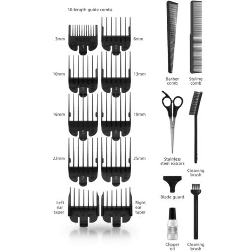 Wahl Hair Clippers & Trimmers Extreme Grip Cutting Kit Corded Clipper Shaver