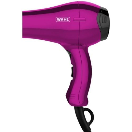 Wahl Mini Hair Dryer 1000W DC Motor Hairdryer Portable Travel Compact - Purple
