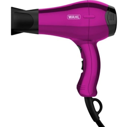 Wahl Mini Hair Dryer 1000W DC Motor Hairdryer Portable Travel Compact - Purple