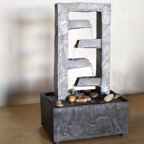 Water Fountain Indoor Tabletop Magic Triadic Fountains With Pump And Power Cord