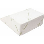 Wedge Pillow Cool Gel Memory Foam Leg Raiser Back Neck Support Cushion - White