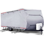 Weisshorn 18-20ft Caravan Cover Campervan 4 Layer UV Water Resistant - Grey
