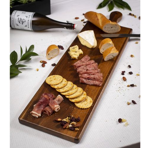 Wooden Serving Board 78.7cm Acacia Wood Decorative Food Server Tray Platter