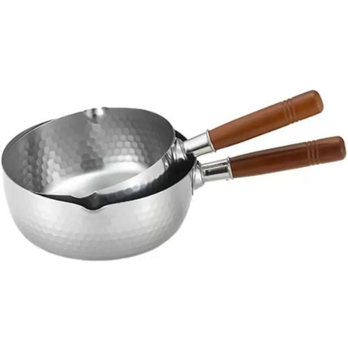 Yoshikawa Cookware Saucepan Stainless Steel 20cm & 22cm Fry Pan Cooking - 2 Pack