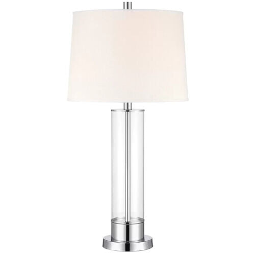 Bridgeport Designs Glass Column Table Lamp 2 Pack