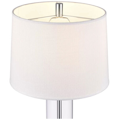 Bridgeport Designs Glass Column Table Lamp 2 Pack