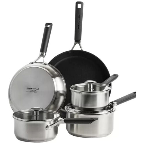 KitchenAid Classic Induction Cookware 8 Piece Set