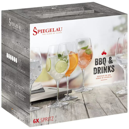 Spiegelau BBQ Drinks Spritz Glasses 6 Piece Set