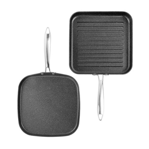 Granitestone Diamond Pro Grill & Griddle Set 2 Piece