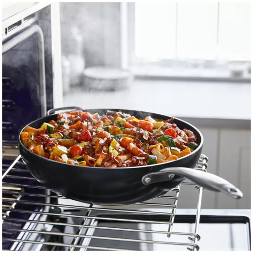 GreenPan Black Pro Ceramic Non-Stick Open Wok 36cm