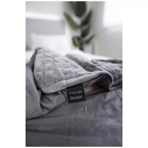 Therapy King Blanket with Cover 10kg Space Gray