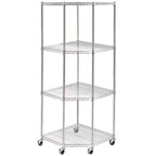 Seville Classics 4 Tier Corner Shelf