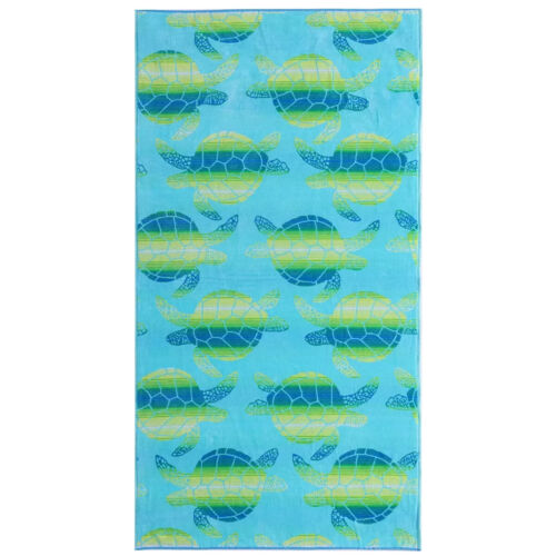 Tommy Bahama Printed Beach Towel Ombre Turtle