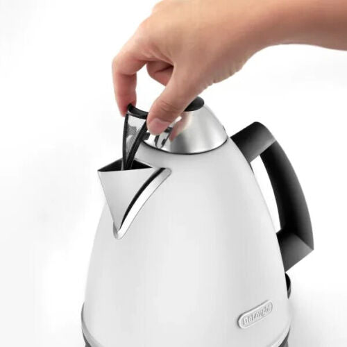 Delonghi Kettles Argento White