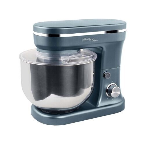 1200W Mix Master 5L Kitchen Stand Mixer w/Bowl/Whisk/Beater - Dark Blue