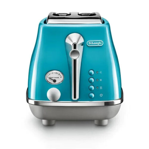 DeLonghi Icona Capitals 2 Slice Toaster Azure