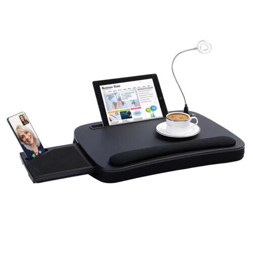 Bird Rock Home Memory Foam Lap Desk with Ring Light