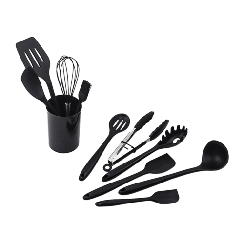 11pcs Kitchen Utensil Set Silicone Heat-Resistant Non-Stick Kitchen Utensils kit