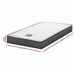 Giselle Bedding Alzbeta Bonnell Spring Mattress 16cm Thick Single
