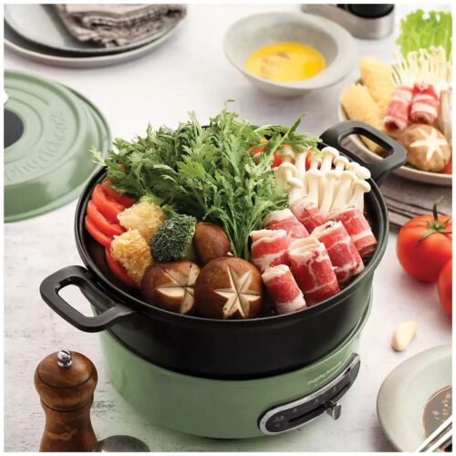 Morphy Richards Round Multifunction Pot Green